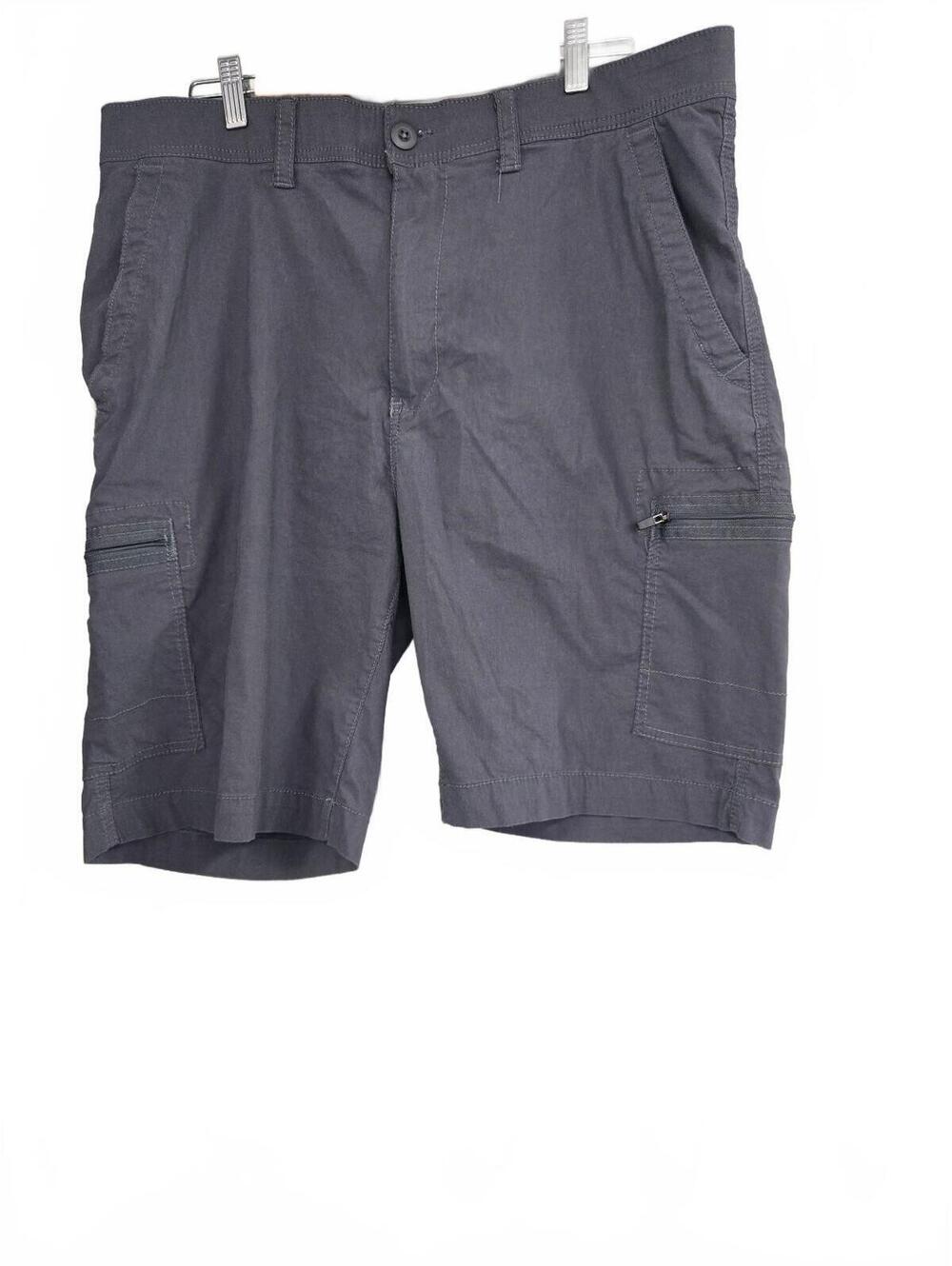 WearFirst Men's Dark Gray Cargo Shorts Size 38